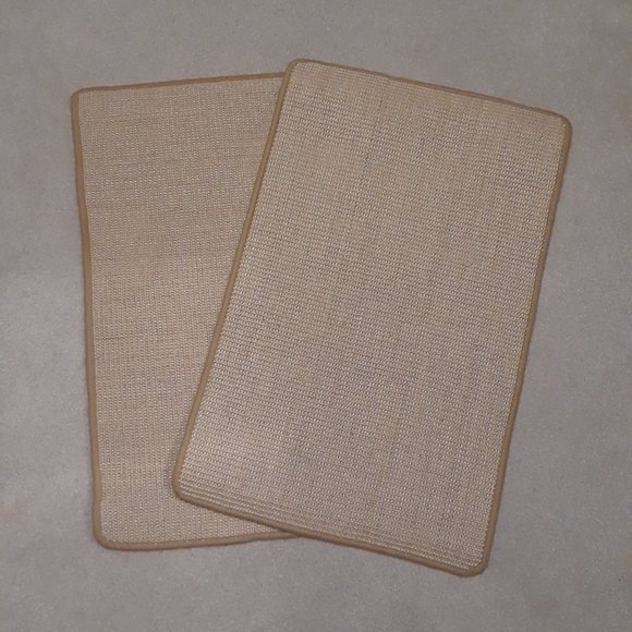 Adorrable Other - Natural Sisal Cat Scratching Mats - 2 Large Mats